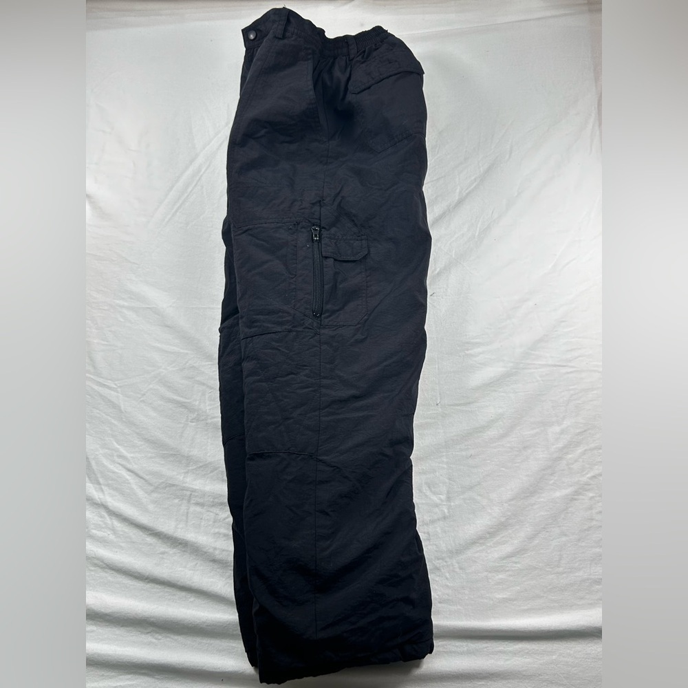 Climate Control Vintage Black Snow/Ski Pants Size L 14-16 great condition - Picture 15 of 16